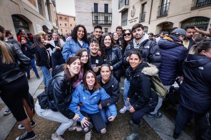 El Catapán vuelve a vestir de fiesta a Soria con el 'sí' a San Juan en las 12 cuadrillas y las botas de vino, el pan, el queso y el bacalao.