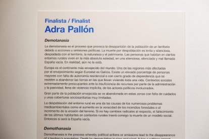 La muestra está en la sala A del Palacio de la Audiencia