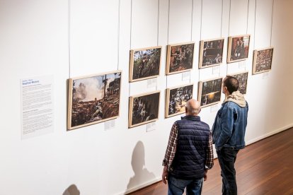 La muestra está en la sala A del Palacio de la Audiencia