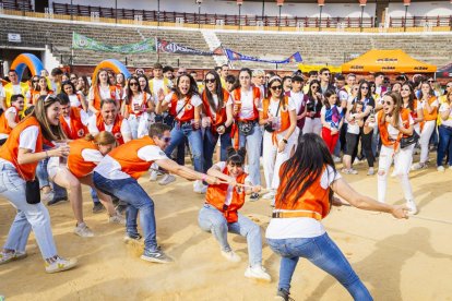 La Plaza de toros llena de sanjuaneros