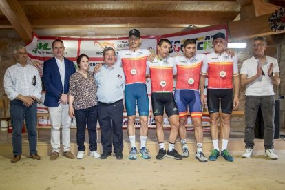 La competición pasó por varios pueblos de la provincia