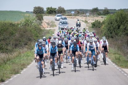 La competición pasó por varios pueblos de la provincia