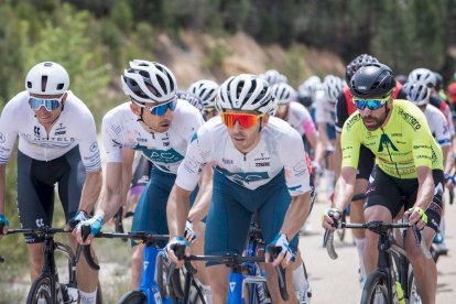 La competición pasó por varios pueblos de la provincia