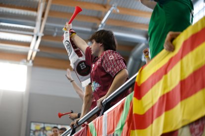 El Balonmano Soria se impone en el primer partido de la fase de ascenso al doblegar a Romo por 34-26.