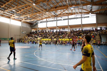 El Balonmano Soria se impone en el primer partido de la fase de ascenso al doblegar a Romo por 34-26.
