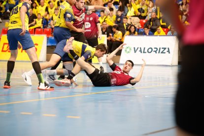 El Balonmano Soria se impone en el primer partido de la fase de ascenso al doblegar a Romo por 34-26.