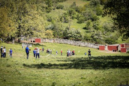 Las dianas estaban instaladas en Valonsadero