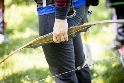 Las dianas estaban instaladas en Valonsadero