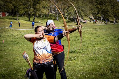 Las dianas estaban instaladas en Valonsadero