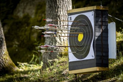 Las dianas estaban instaladas en Valonsadero