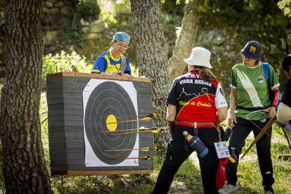 Las dianas estaban instaladas en Valonsadero
