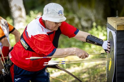 Las dianas estaban instaladas en Valonsadero