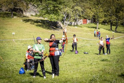 Las dianas estaban instaladas en Valonsadero