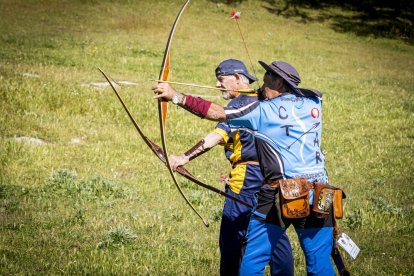 Las dianas estaban instaladas en Valonsadero