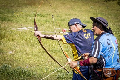 Las dianas estaban instaladas en Valonsadero