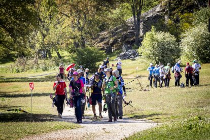 Las dianas estaban instaladas en Valonsadero