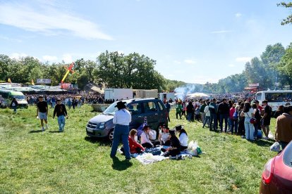 Las fiestas de San Juan 2024 ya celebran su primer acto en Valonsadero, el Desencajonamiento.