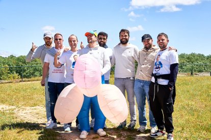 Las fiestas de San Juan 2024 ya celebran su primer acto en Valonsadero, el Desencajonamiento.