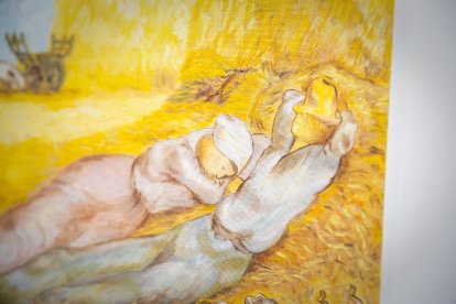 Muestra artística y solidaria en el Palacio de la Audiencia de Soria.