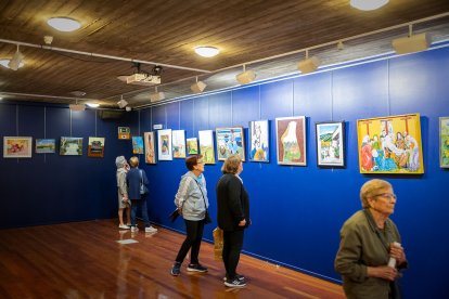 Muestra artística y solidaria en el Palacio de la Audiencia de Soria