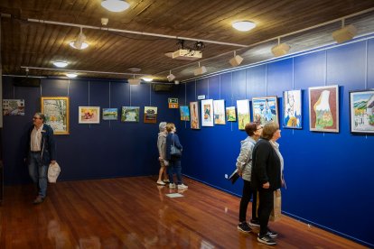 Muestra artística y solidaria en el Palacio de la Audiencia de Soria