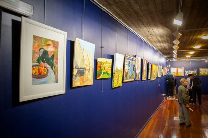 Muestra artística y solidaria en el Palacio de la Audiencia de Soria