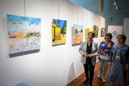 Muestra artística y solidaria en el Palacio de la Audiencia de Soria