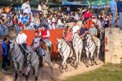 Tradicional 'Lavalengüillas' en Valonsadero