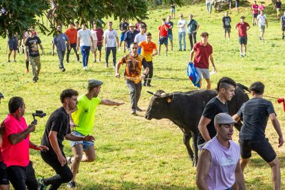 Tradicional 'Lavalengüillas' en Valonsadero