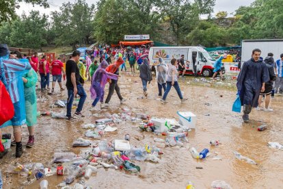 Un Lavalenguas vespertino pasado por agua