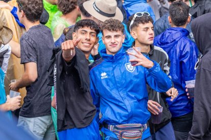 Un Lavalenguas vespertino pasado por agua