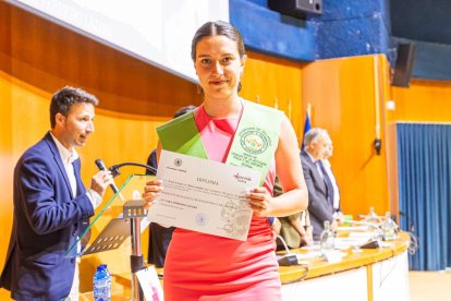 Graduación de los primeros titulados en CAFYD