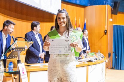Graduación de los primeros titulados en CAFYD