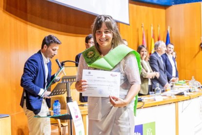 Graduación de los primeros titulados en CAFYD