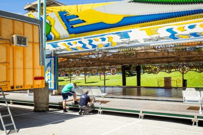 Las atracciones para las fiestas de San Juan ya están casi listas
