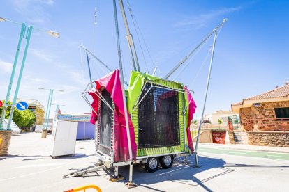 Las atracciones para las fiestas de San Juan ya están casi listas