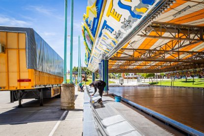 Las atracciones para las fiestas de San Juan ya están casi listas