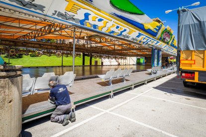 Las atracciones para las fiestas de San Juan ya están casi listas