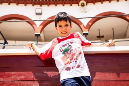Concluido el encierro, la fiesta continuó en la plaza de toros.