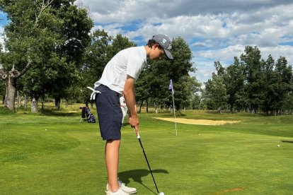 El golfista soriano Miguel López.