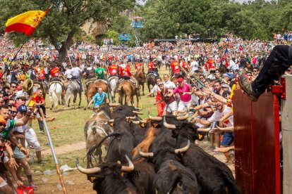 Espectaculares imágenes desde el Monte Valonsadero