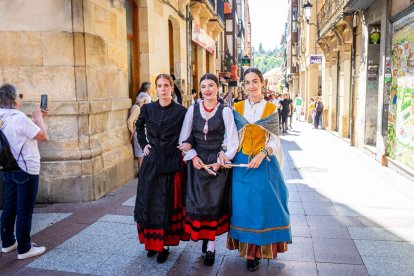 Los sanjuaneros desfilaron en el último día de las fiestas