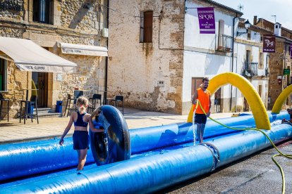 El público más joven ha podido disfrutar de estas primeras actividades festivas.
