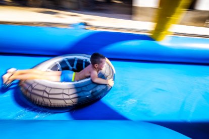 El público más joven ha podido disfrutar de estas primeras actividades festivas.