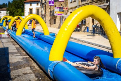 El público más joven ha podido disfrutar de estas primeras actividades festivas.