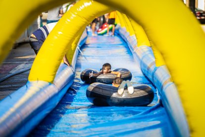El público más joven ha podido disfrutar de estas primeras actividades festivas.