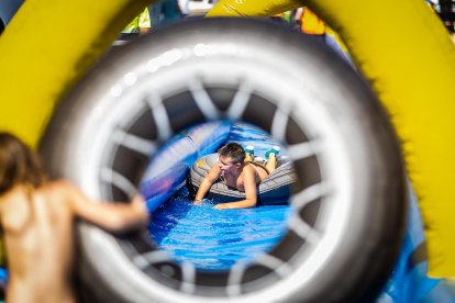 El público más joven ha podido disfrutar de estas primeras actividades festivas.