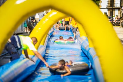 El público más joven ha podido disfrutar de estas primeras actividades festivas.