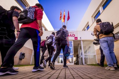 Las aulas del Campus Duques de Soria se vuelven a llenar de vida