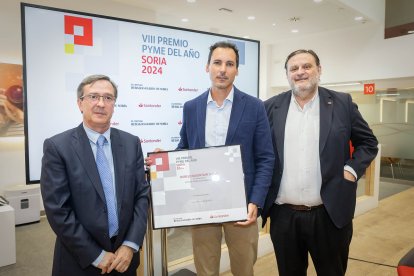 Acto de entrega del Premio Pyme del año en Soria.